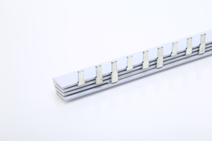 100A C45 3PIN TYPE Copper Busbar for Distribution Box Circuit breaker MCB Connector Busbar Connection
