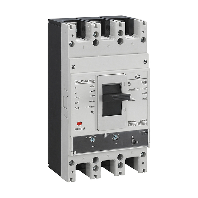 TM Adjustable MCCB 400A 630A 3P(3P+N) 0.7-1.0In